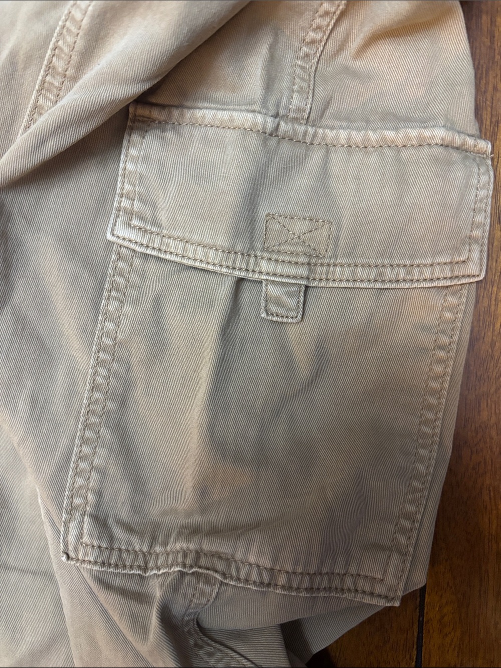 SO Wide-Leg Cargo Pants in Camel Brown NWOT - Picture 9 of 10